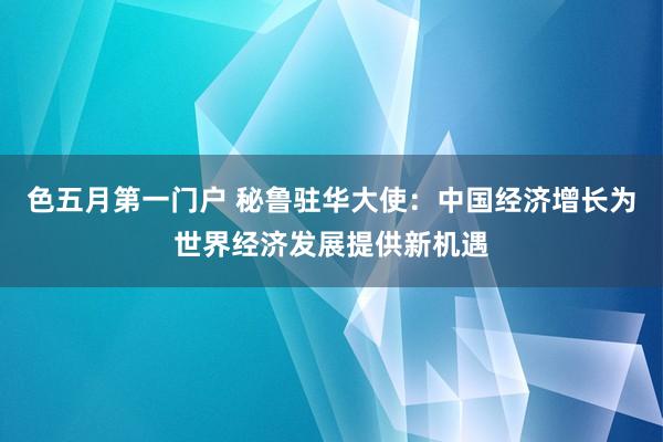 色五月第一门户 秘鲁驻华大使：中国经济增长为世界经济发展提供新机遇
